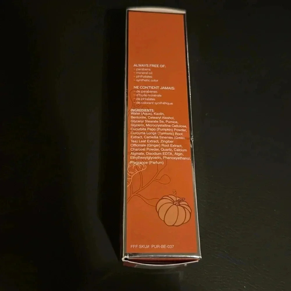 Purlisse - Pumpkin + Ginger Detoxifying Charcoal Mask NWT - Picture 3 of 7